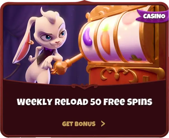 Weekend Reload Bonus €700 + 50 Free Spins